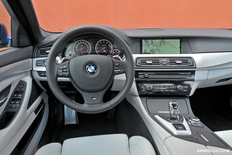 Active Sound Design brings the M5 engine sound into the cabin