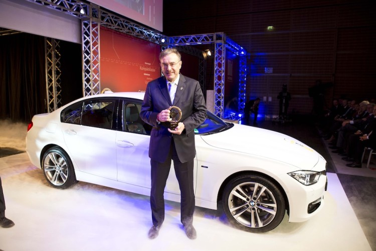F30 BMW 3 Series wins 2012 “Golden Steering Wheel” award