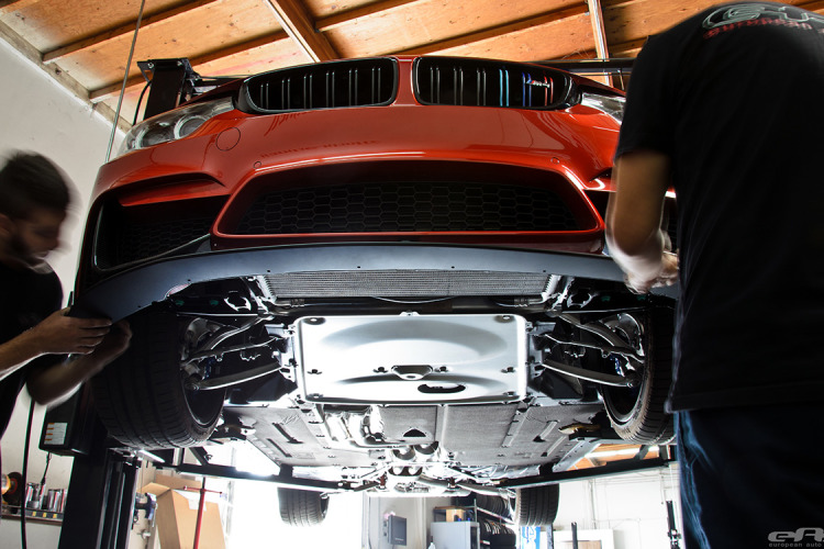 Sakhir Orange BMW F82 M4 With A M Performance Aero Package