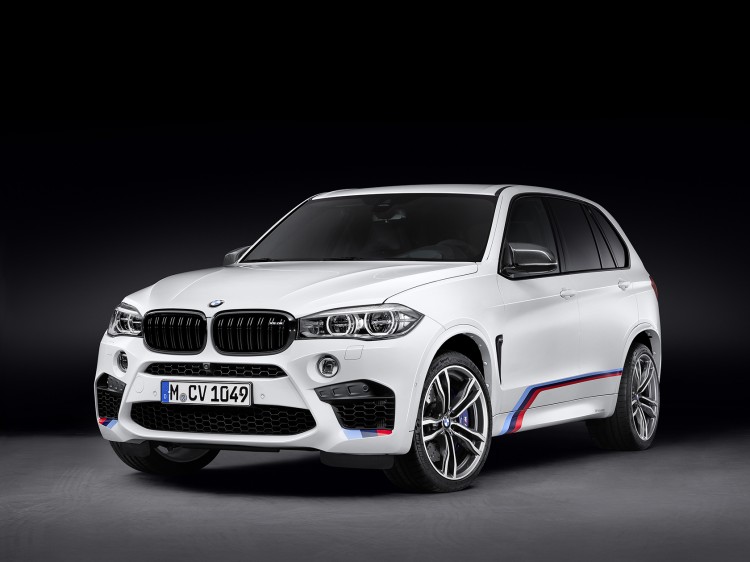 The new BMW X5 M with BMW M Performance Parts