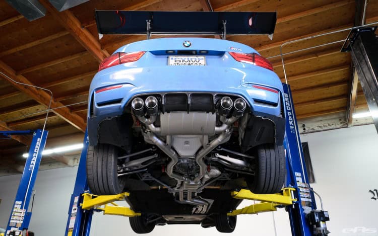 Yas Marina Blue BMW F82 M4 Build By European Auto Source