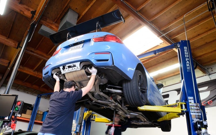 Yas Marina Blue BMW F82 M4 Build By European Auto Source