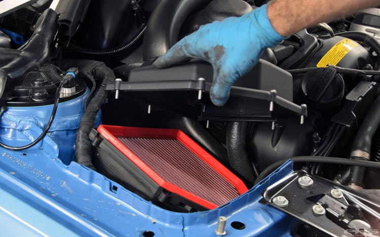 Yas Marina Blue M4 On Matte Black GTS Wheels