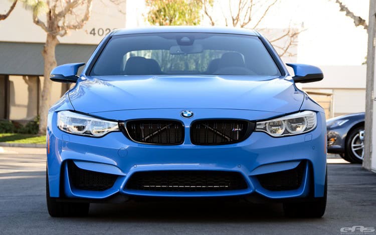 Akrapovic Exhaust And ER Downpipes For A Yas Marina Blue M4