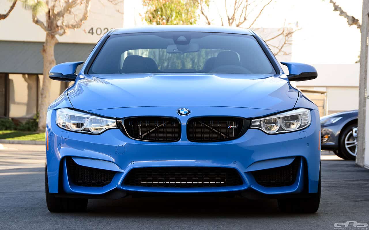 Akrapovic Exhaust And ER Downpipes For A Yas Marina Blue M4