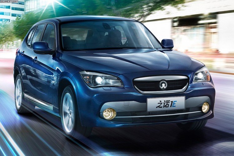 BMW Zinoro sub-brand in collaboration with Brilliance Automotive