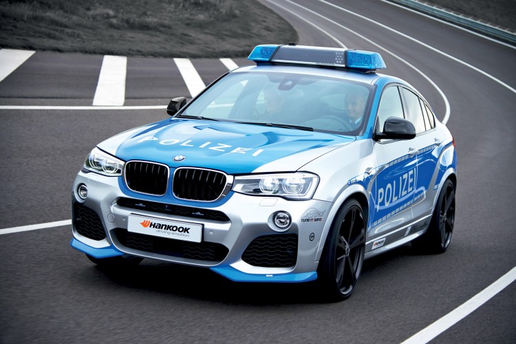 BMW X4 Police Car by AC Schnitzer – VIDEO