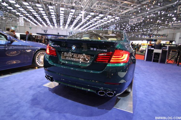 2012 Geneva Motor Show: ALPINA B5 BiTurbo