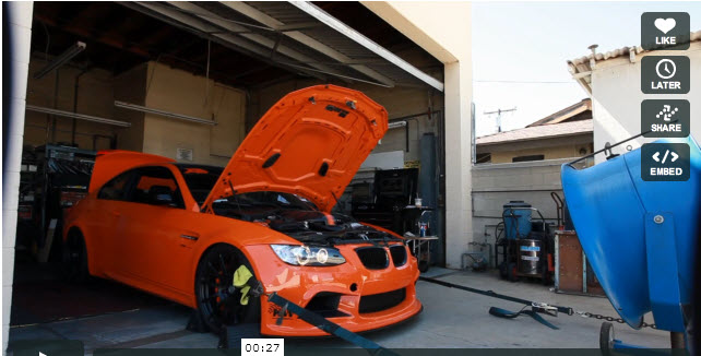 Video: Arkym Individual Fire Orange E92 M3 + ESS Tuning VT2-650+