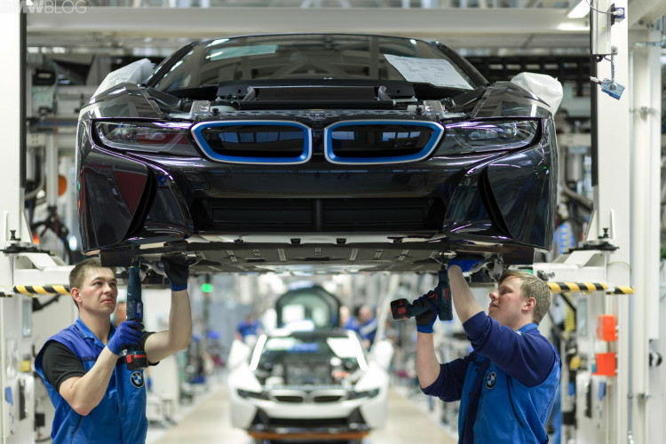 Production Process of BMW i8