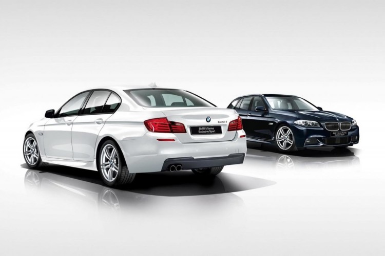 Japan gets BMW 5 Series sedan and wagon Exclusive Sport edition
