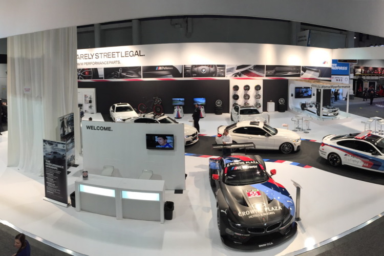 BMW USA displays an impressive exhibit at 2014 SEMA