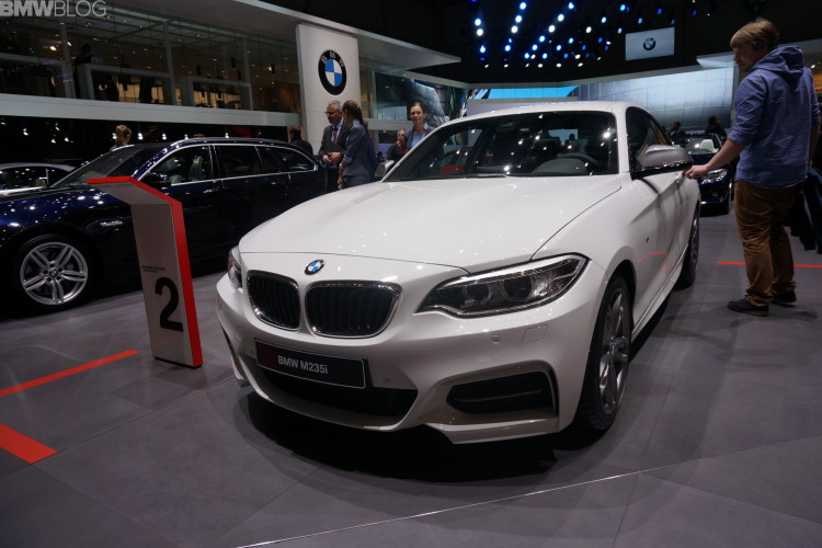 2014 Geneva Motor Show: BMW M235i in Alpine White