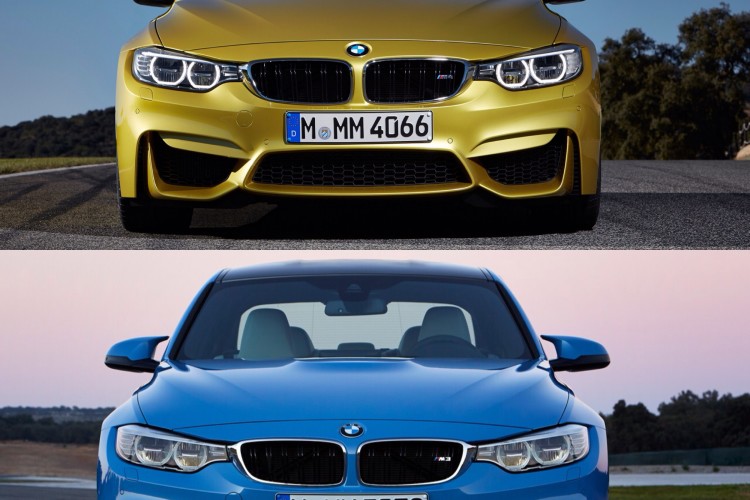 BMW M3 vs. BMW M4 – Photo Comparison
