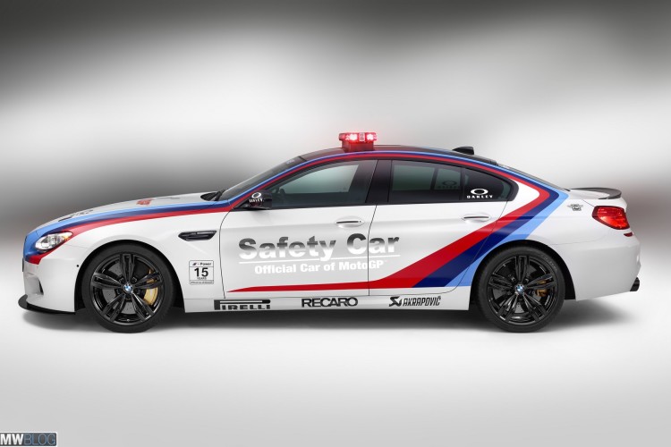 BMW M6 Gran Coupe is the official car for MotoGP