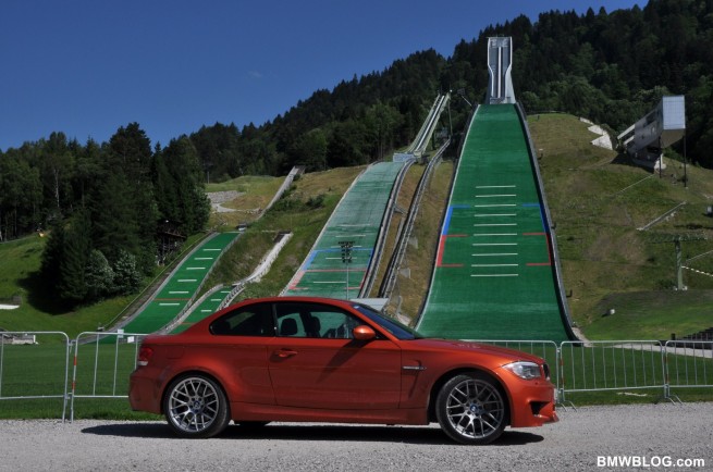 BMW 1M in Garmisch