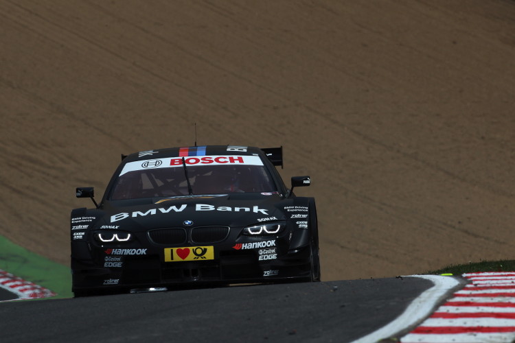 Podium at Brands Hatch for DTM champion Bruno Spengler