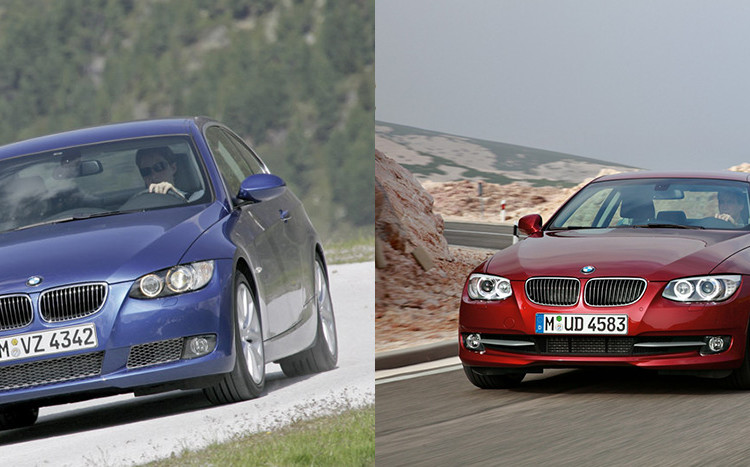 Photo Comparison: E92 Coupe facelift vs. pre-facelift