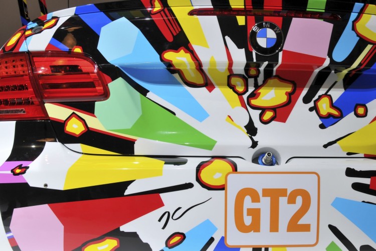 World Premiere: Jeff Koons’ BMW M3 GT2 Art Car