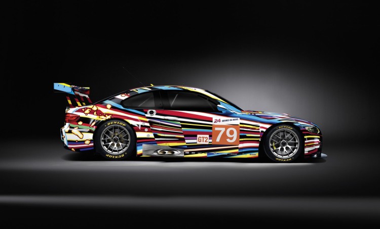  Jeff Koons BMW M3 GT2 art car side view