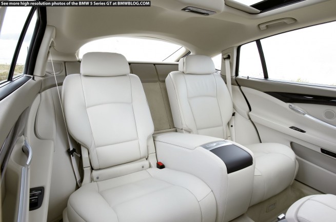BMW 5 Series Gran Turismo rear seats