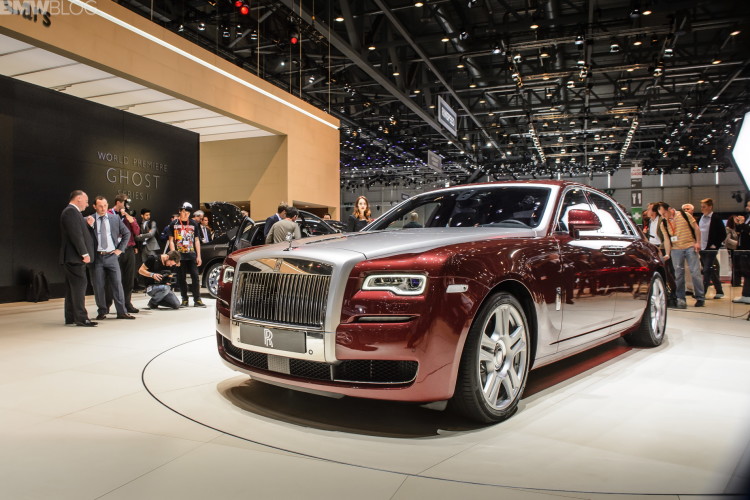 Rolls Royce Ghost Series II launching in Geneva