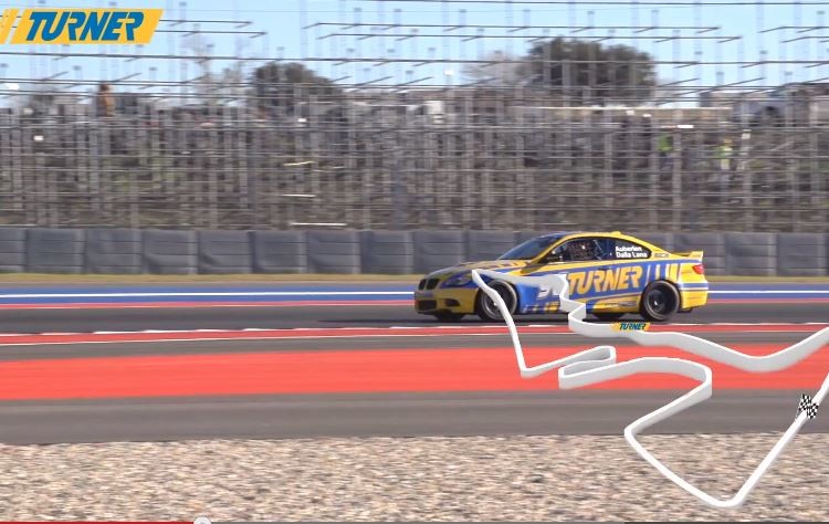 A Lap around F1 track in Austin in the Turner M3 with Bill Auberlen